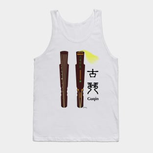 Guqin (Ancient Chinese musical instrument) series 1 Tank Top